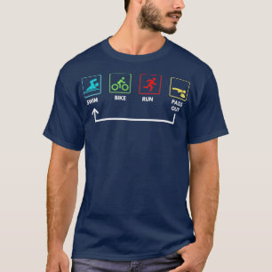 SwimBikeRunPass farbig aus T-Shirt