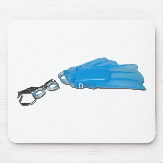 SwimGogglesFlippers103110 Mousepad (Vorne)