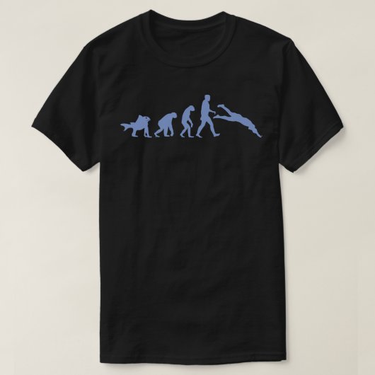Swimmer Evolution Premium T-Shirt (Design vorne)