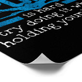 Swimmer Gift Funny Swimming Srts Quote Tank Top Poster (Ecke)