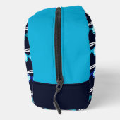 Swimmer Swimming Sports Team Monogram Waschbeutel (Rechts)