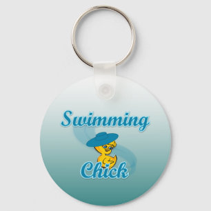 Swimming Chick #3 Schlüsselanhänger