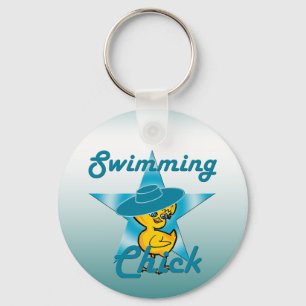 Swimming Chick #7 Schlüsselanhänger