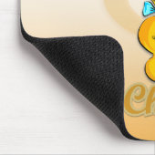 Swimming Chick Mousepad (Ecke)