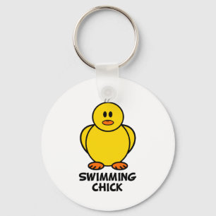 Swimming Chick Schlüsselanhänger