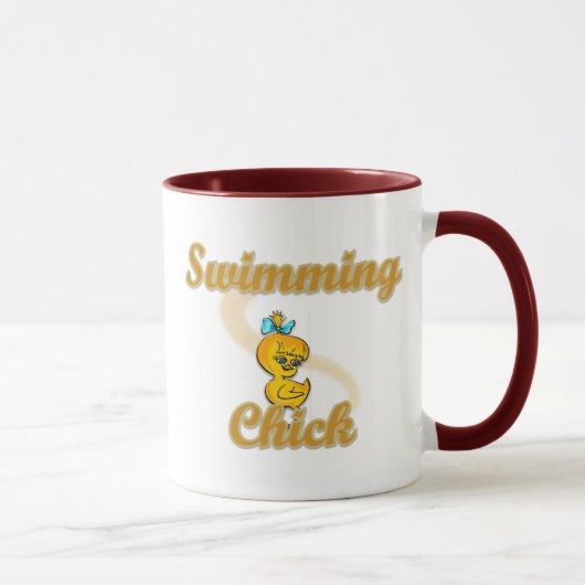 Swimming Chick Tasse (Rechts)