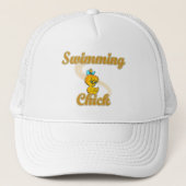 Swimming Chick Truckerkappe (Vorderseite)