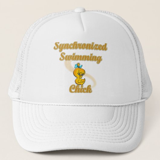 Swimming Chick Truckerkappe (Vorderseite)