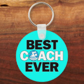 Swimming Coaches BEST COACH EVER Swim Team Schlüsselanhänger (Vorderseite)