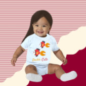 Swimming fish baby strampler