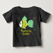 Swimming fish baby t-shirt (Vorderseite)