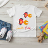 Swimming fish baby t-shirt
