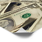 swimming in money poster (Ecke)