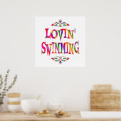 Swimming Lover Poster (Küche)