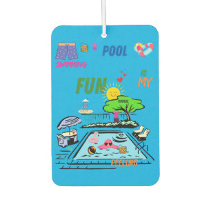 Swimming Pool Fun Autolufterfrischer