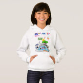 Swimming Pool Fun Hoodie (Vorne ganz)