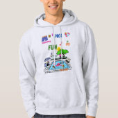 Swimming Pool Fun Hoodie (Vorderseite)