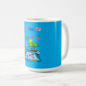 Swimming Pool Fun Kaffeetasse (VorderseiteRechts)