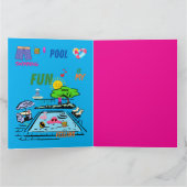 Swimming Pool Fun Karte (Innenseite)