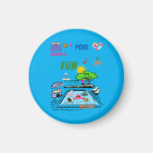 Swimming Pool Fun Magnet (Vorne)