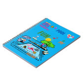 Swimming Pool Fun Notizblock (Linke Seite)