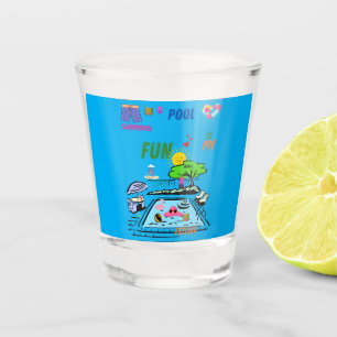 Swimming Pool Fun Schnapsglas