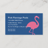 Swimming Pool Service Business Cards Visitenkarte (Vorderseite)