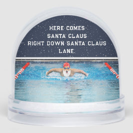 Swimming Swimmer Christmas Holiday Gift Snow Globe Schneekugeln
