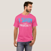 Swimming Swimmer T-Shirt (Vorne ganz)