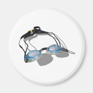 SwimmingGoggles091210 Magnet