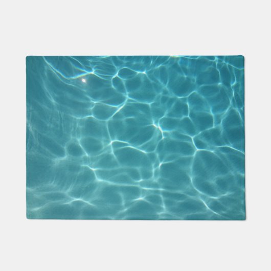 Swimmingpool Fußmatte (Vorderseite)