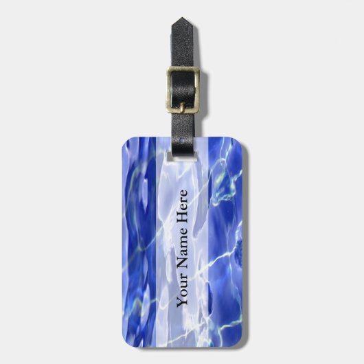 Swimmingpool Gepäckanhänger (Vorderseite vertikal)