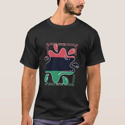 SWIMMINGPOOL HERKUNFT AFRIKA T - Shirt (Vorderseite)