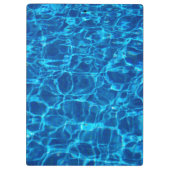 Swimmingpool Klemmbrett (Rückseite)