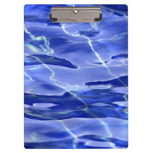 Swimmingpool-Klemmbrett Klemmbrett (Vorderseite)