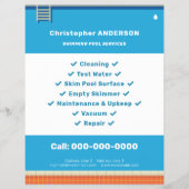Swimmingpool Services Flyer (Vorne)