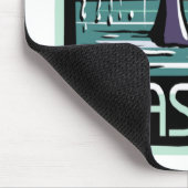 Swimmingpool und Apos; in Alaska Mousepad (Ecke)