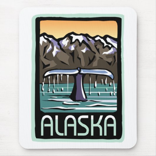 Swimmingpool und Apos; in Alaska Mousepad (Vorne)