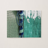 Swimmingpool und Bojen Puzzle (Horizontal)