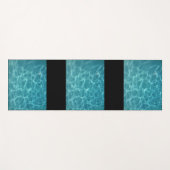 Swimmingpool-Wasser Yogamatte (Vorderseite (Horizontal))