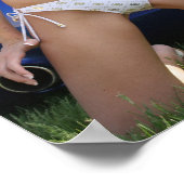 Swimsuit Chick Poster (Ecke)