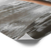 Swimsuit Model Posing Under A Pier Poster (Ecke)