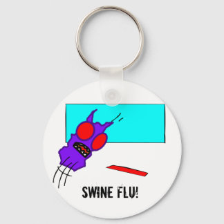 Swine Flu Keyhcain Schlüsselanhänger