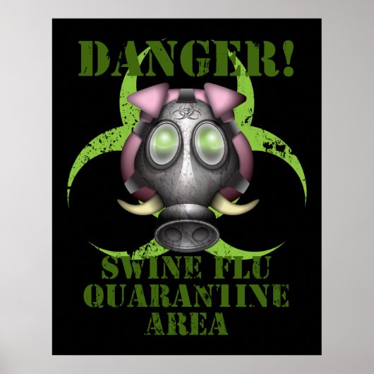 Swine Flu Poster (Vorne)