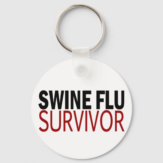 Swine Flu Survivor Schlüsselanhänger (Vorderseite)