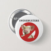 Swinebusters! Button (Vorne & Hinten)