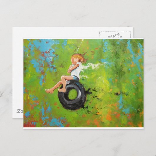 Swing#54 Postkarte (Vorne/Hinten)