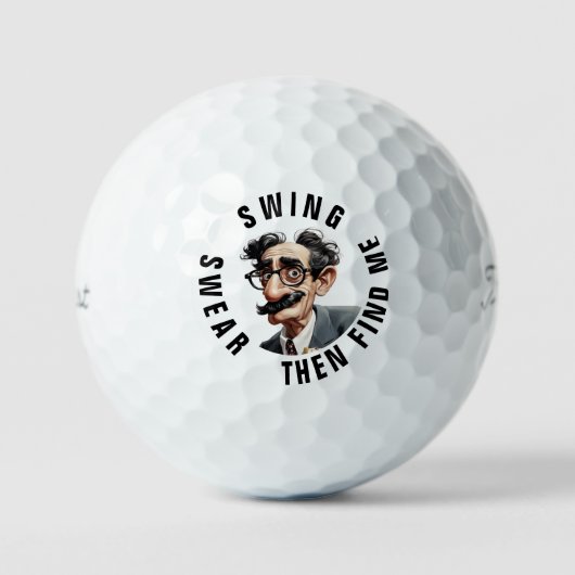Swing and Sweattileist Pro V1 Golf Balls Golfball (Vorderseite)