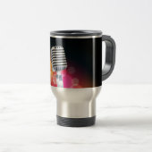 Swing beim Singen Reisebecher (VorderseiteRechts)