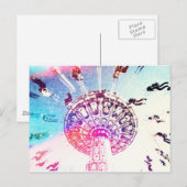 Swing Carousel Postkarte (Vorne/Hinten)